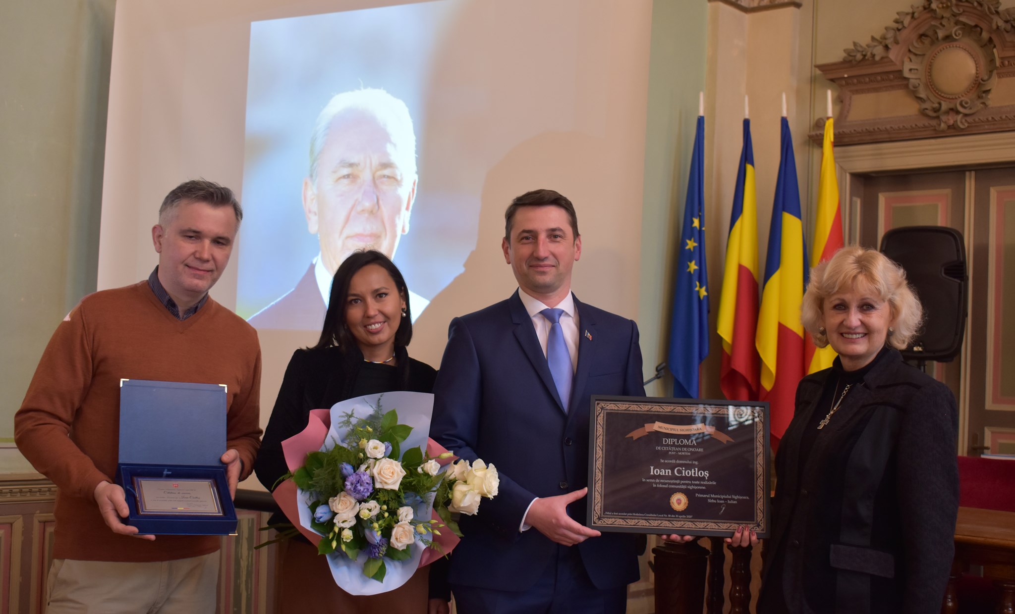 CEREMONIE CETĂȚEAN DE ONOARE, POST - MORTEM, CIOTLOȘ IOAN